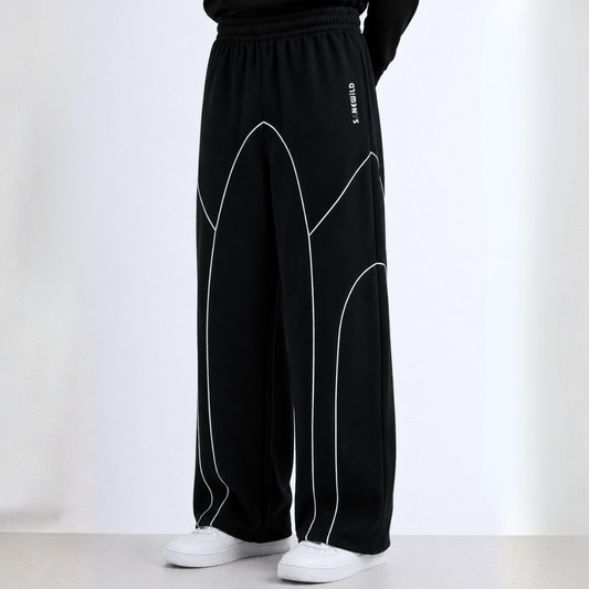 Sanewild TRACE Contrast-Line Relaxed Joggers