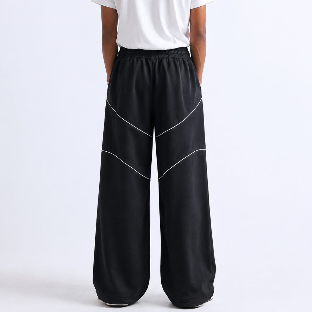 Sanewild TRACE Contrast-Line Relaxed Joggers