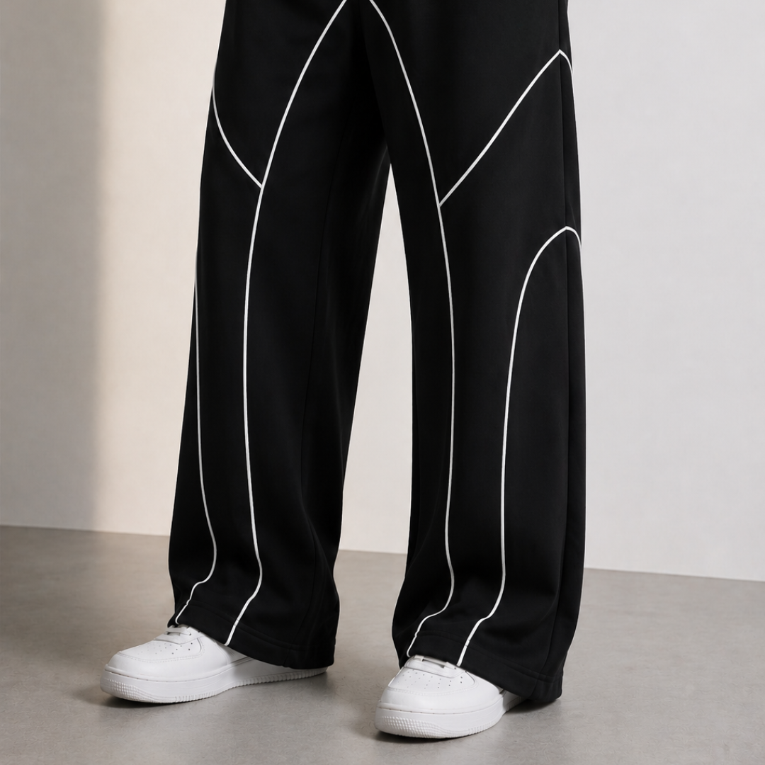 Sanewild TRACE Contrast-Line Relaxed Joggers